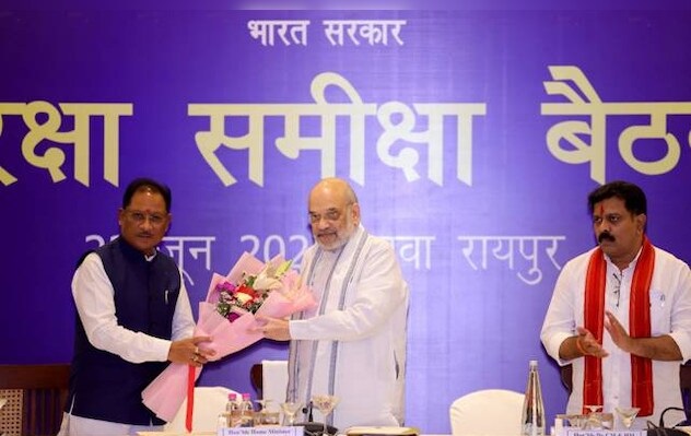 नक्सलवाद के खिलाफ निर्णायक लड़ाई: रायपुर में अमित शाह की अगुवाई में हाई-लेवल मंथन, 2026 लक्ष्य पर फोकस