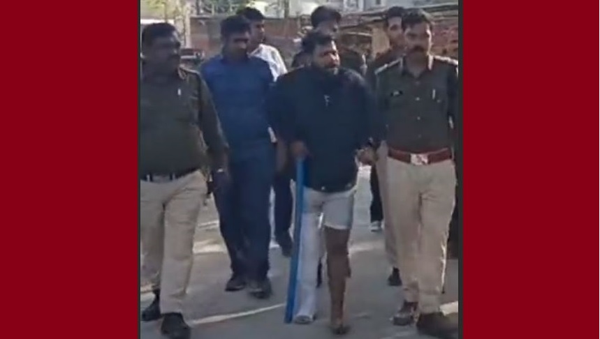 जबलपुर में कुख्यात बदमाश शिब्बू खान का पुलिस ने निकाला जुलूस, महिला बोली अब जेल से न छूटे..!