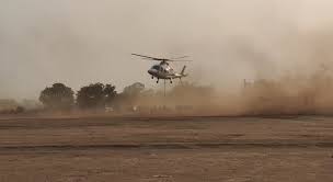 सीएम मोहन यादव का खंडवा में हेलीकॉप्टर हवा में लडख़ड़ाया, अफसरों की अटकी रही सांसें