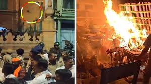 कर्नाटक में बवाल : शिवाजी महाराज जयंती पर जुलूस के दौरान फैला तनाव, पथराव में एसपी के सिर पर आई चोट