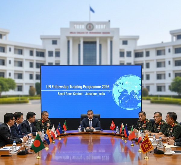 जबलपुर बना वैश्विक सैन्य कूटनीति का केंद्र, UN फेलोशिप ट्रेनिंग प्रोग्राम से भारत की बढ़ी रणनीतिक ताकत