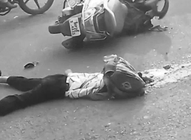 माढ़ोताल में हृदय विदारक हादसा, ट्रक की टक्कर से युवती का सिर धड़ से अलग हुआ