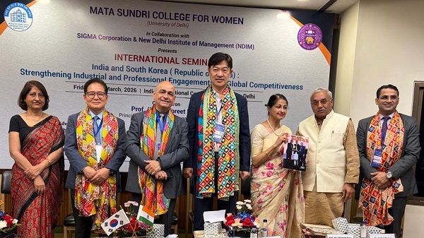 भारत दक्षिण कोरिया संबंधों को मजबूत बनाने पर नई दिल्ली में अंतरराष्ट्रीय संगोष्ठी आयोजित