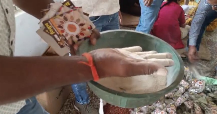 जबलपुर: शारदा गृह उद्योग के गरम मसाला में जमकर मिलावटखोरी, प्रशासन ने 80 किलोग्राम पैकेट जब्त किये
