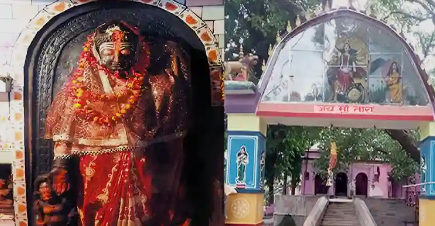 चैत्र नवरात्र के अवसर पर बिहार के गयाजी जिले में स्थित मां तारा नगरी केसपा में भक्तों की भीड़