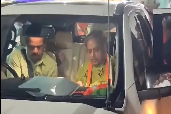 केरल : शशि थरूर के काफिले पर हमला, गाली-गलौज, गनमैन की बेरहमी से पिटाई, पुलिस का सख्त एक्शन