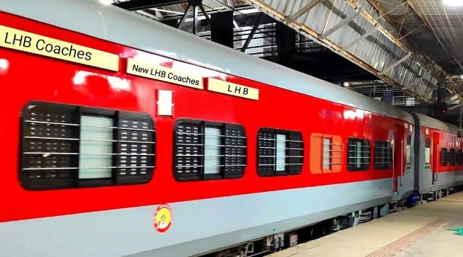 भोपाल जोधपुर एक्सप्रेस में 14 अप्रैल से एलएचबी कोच यात्रियों को मिलेगा आधुनिक सफर का अनुभव