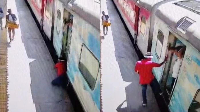 एमपी: रतलाम रेलवे स्टेशन पर चलती ट्रेन पकड़ने में फिसला पैर, युवक के हुए दो टुकड़े