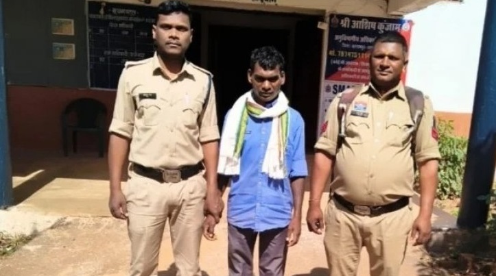 13 साल बाद शिकंजे में आया नक्सली मुन्ना कोरवा, झारखंड से गिरफ्तार