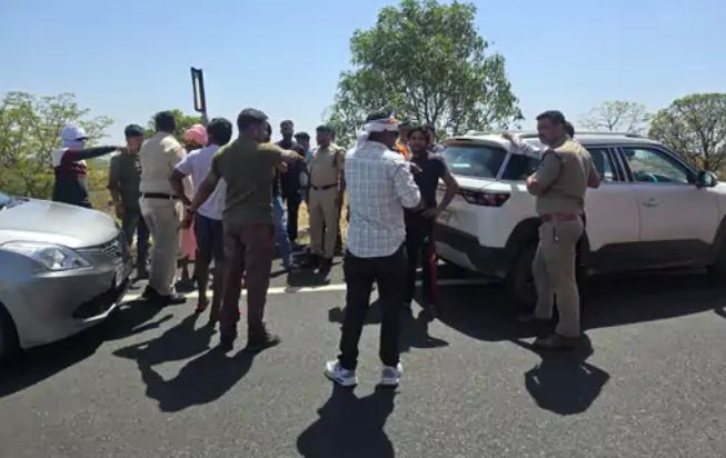 जबलपुर में 5 करोड़ रुपए मिलने का झांसा देकर 28 हजार रुपए लूट, पुलिस ने 70 किलोमीटर पीछा कर पकड़ा गिरोह, लग्जरी कार से भागे थे ठग