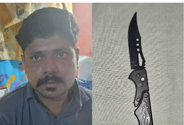 जबलपुर में पकड़ा गया चाइना चाकू का सप्लायर, किराए के घर में रहकर कर रहा था अवैध कारोबार