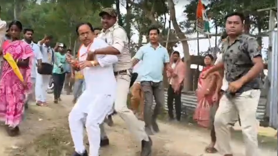बंगाल चुनाव: दक्षिण दिनाजपुर में चुनावी हिंसा, BJP उम्मीदवार पर भीड़ का हमला, पुलिस के सामने मारपीट