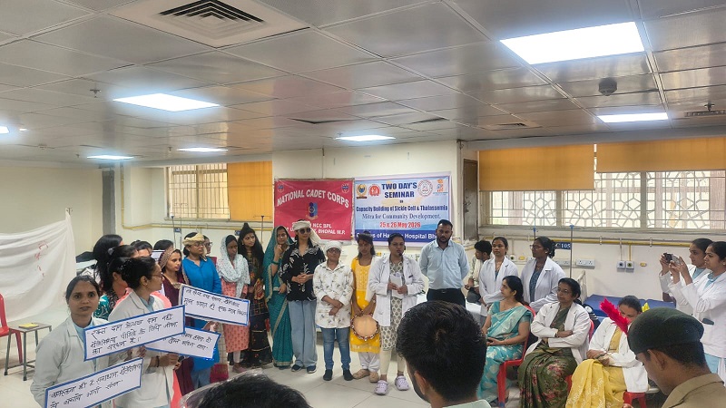 थैलेसीमिया और सिकल सेल मरीजों के लिए भोपाल में जागरूकता सेमिनार, 225 मरीजों की हुई निःशुल्क जांच