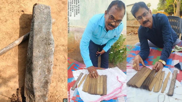 दंतेवाड़ा में इतिहास का खजाना मिला: 5 प्राचीन शिलालेख और 2 दुर्लभ पांडुलिपियां खोजीं गईं, तेलुगु-उड़िया समेत कई लिपियों का मिला प्रमाण