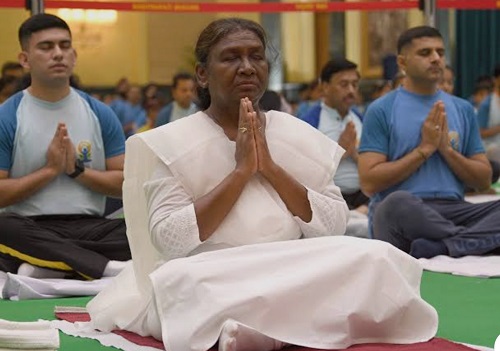 योग दिवस पर राष्ट्रपति का जबलपुर दौरा संभावित, मॉडल हाई स्कूल में करेंगी योग कार्यक्रम में सहभागिता