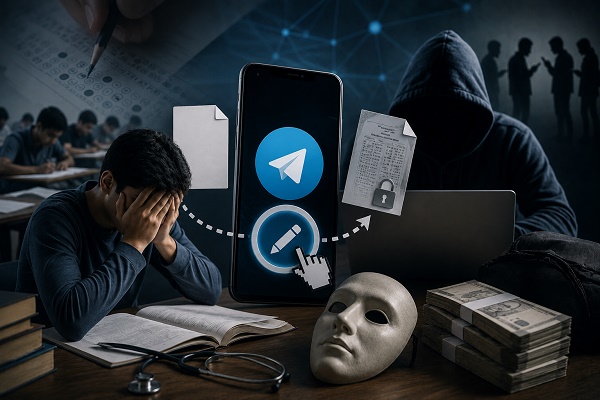 नीट छात्रों को ठगने का नया खेल, टेलीग्राम के ‘एडिट’ फीचर से बनाया जाता था पेपर लीक का झूठा सबूत