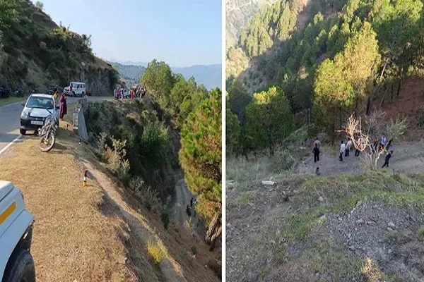 हिमाचल में दर्दनाक हादसा : मुंडन संस्कार से लौट रही बोलेरो खाई में गिरी, एक ही गांव के 7 लोगों की मौत