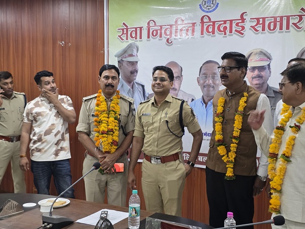35 वर्षों की निष्कलंक पुलिस सेवा के बाद जबलपुर निवासी एसडीओपी देवी सिंह ठाकुर दमोह से सेवानिवृत्त