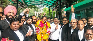 एमपी स्टेट बार काउंसिल चुनाव में आरके सिंह सैनी की रिकॉर्ड मतों से जीत, अधिवक्ताओं में हर्ष