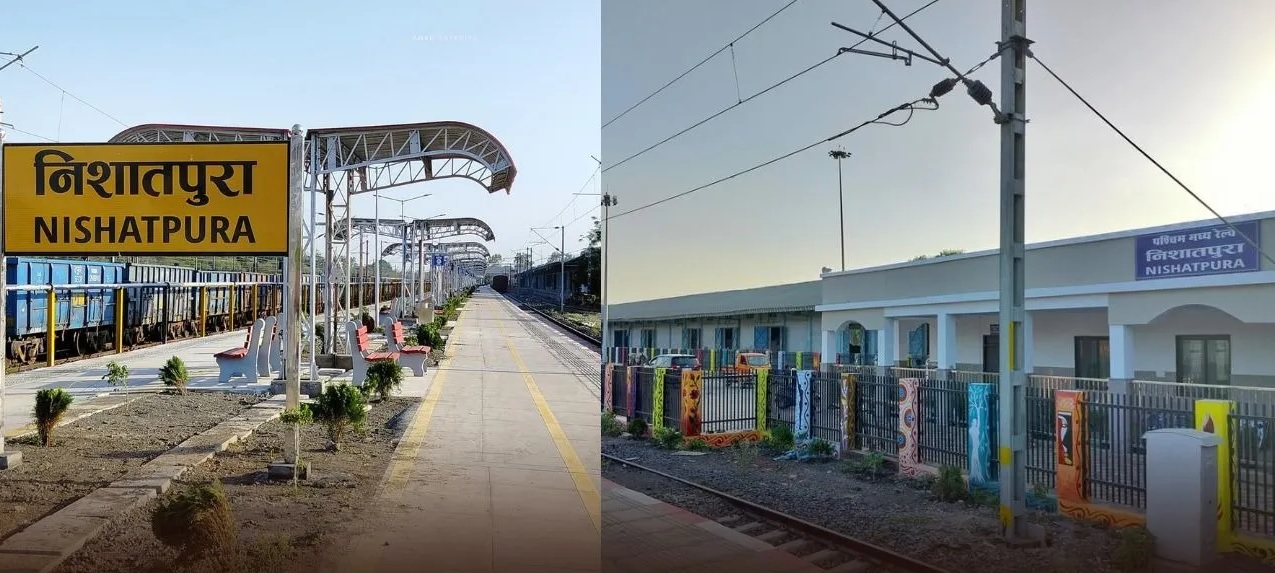 निशातपुरा स्टेशन का लोकार्पण 26 को रेलमंत्री करेंगे, यहां से जबलपुर-सोमनाथ सहित 2 ट्रेनों का रहेगा हाल्ट
