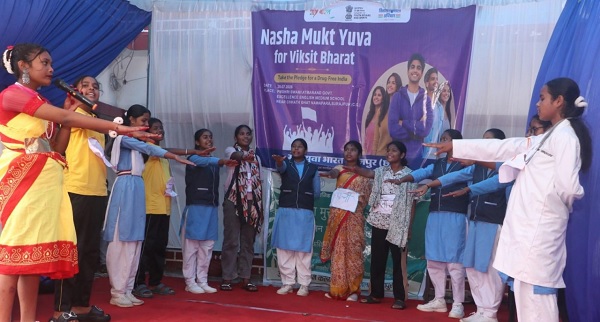 रायपुर: विकसित भारत-2047 के संकल्प को साकार करने युवाओं ने उठाया नशामुक्ति का बीड़ा
