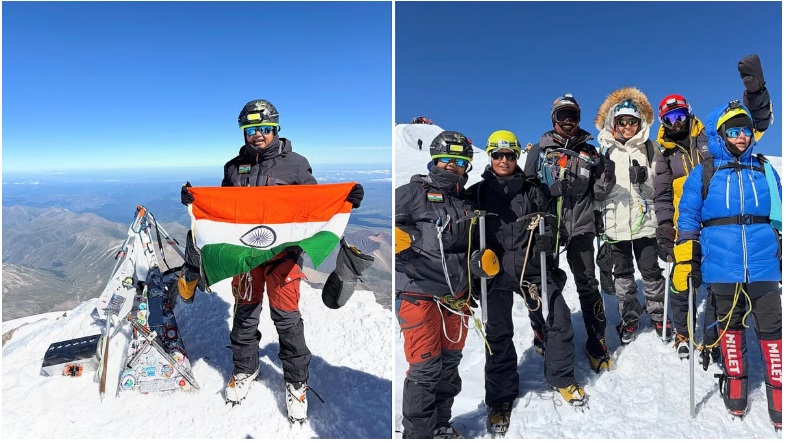 जबलपुर की महिला आरक्षक ने रचा नया इतिहास, माउंट एल्ब्रुस की चोटी पर लहराया तिरंगा
