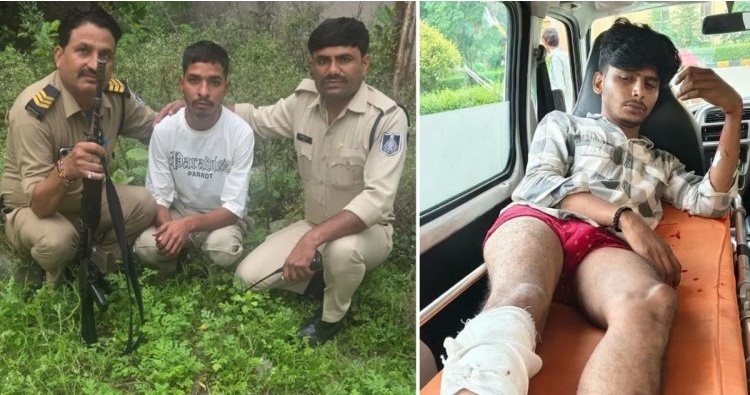 ग्वालियर में विवेक हत्याकांड के आरोपियों का शॉर्ट एनकाउंटर, मुख्य आरोपी के पैर में गोली, दूसरा गिरफ्तार, तीसरे ने कोर्ट में किया आत्मसमर्पण