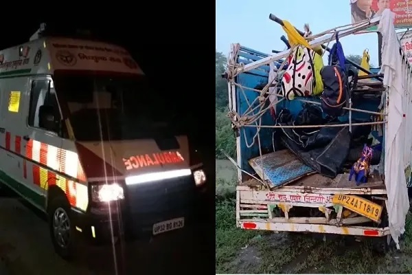 यूपी में हादसा : डिवाइडर से टकराने के बाद राजस्थान के श्रद्धालुओं से भरी पिकअप पलटी, 6 की मौत, 30 घायल