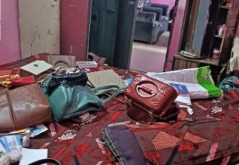 जबलपुर के माढ़ोताल क्षेत्र में चोरी की सनसनीखेज वारदात, परिजनों के घर से निकलते ही घुसे चोर
