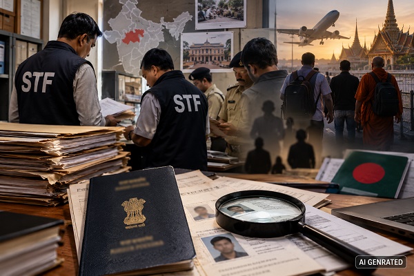 बांग्लादेशी नागरिकों के फर्जी पासपोर्ट मामले में ग्वालियर पुलिस की भूमिका भी जांच के घेरे में, एसटीएफ ने खंगाले रिकॉर्ड