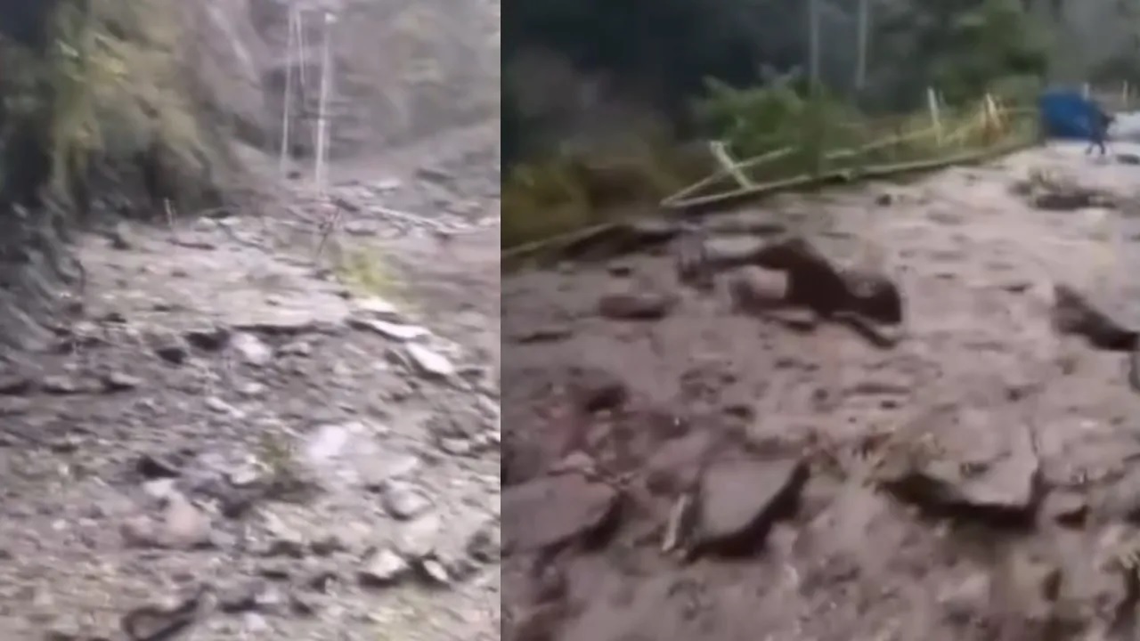केदारनाथ में फटा बादल, चिरबासा हेलीपैड के पास हुआ भारी लैंडस्लाइड, रोकी गई यात्रा