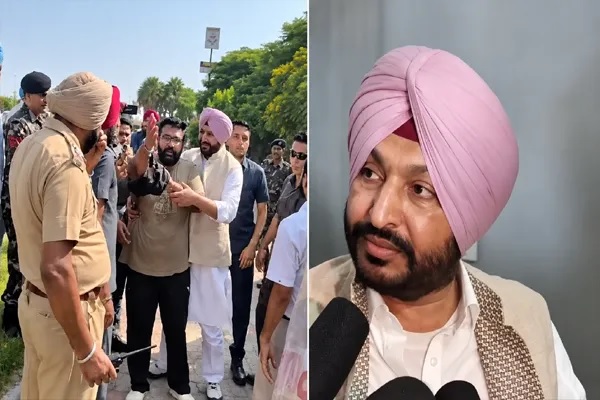 पंजाब : बीजेपी नेता रवनीत बिट्टू के काफिले पर हमला, फेंके गए अंडे और टमाटर, गाडिय़ों के शीशे टूटे