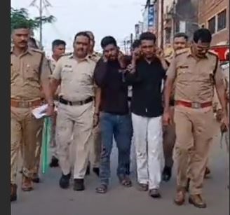 जबलपुर में रांझी पुलिस ने निकाला पैंडा का निकाला, पिस्टल दिखाकर मांग रहा था गुंडा टैक्स
