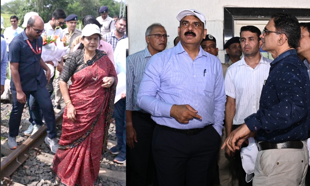 पमरे जीएम ने सागर, दमोह स्टेशन एवं कटनी मुड़वारा-सागर रेलखंड का किया इंस्पेक्शन, यात्री सुविधाओं की समीक्षा