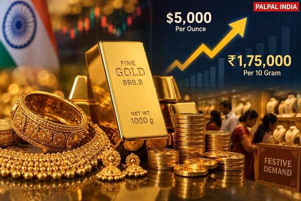 2026 के अंत तक 1.75 लाख रुपये तक पहुंच सकता सोना, मेटल्स फोकस के अनुमान से बाजार में हलचल