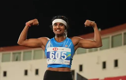 एशियन गेम्स में भारत की झोली में 4 और पदक, एंसी सोजन ने लॉन्ग जंप में जीता सिल्वर