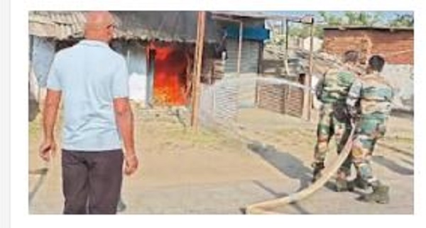 जबलपुर में गोदाम में लगी भीषण आग, रांझी क्षेत्र में घटना से मचा हड़कम्प