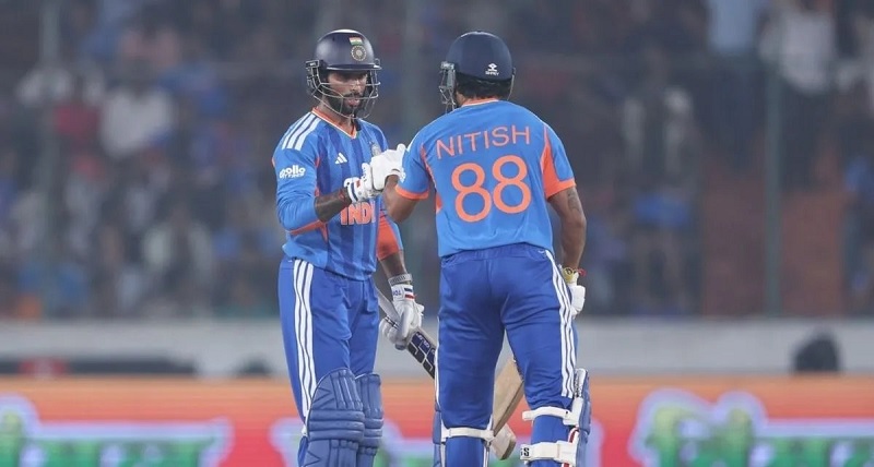 तिलक वर्मा और नीतीश रेड्डी ने पलटा मैच, भारत ने न्यूजीलैंड को 4 विकेट से हराया